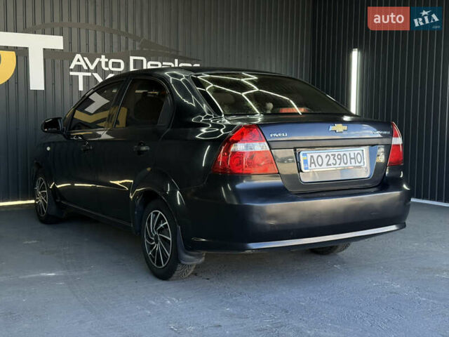 Черный Шевроле Авео, объемом двигателя 1.5 л и пробегом 160 тыс. км за 3600 $, фото 13 на Automoto.ua