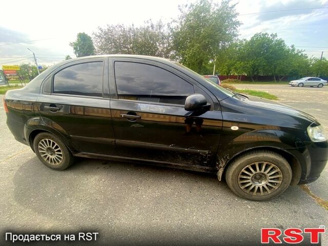 Черный Шевроле Авео, объемом двигателя 1.5 л и пробегом 290 тыс. км за 3200 $, фото 2 на Automoto.ua