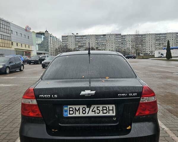 Черный Шевроле Авео, объемом двигателя 1.5 л и пробегом 76 тыс. км за 5000 $, фото 5 на Automoto.ua