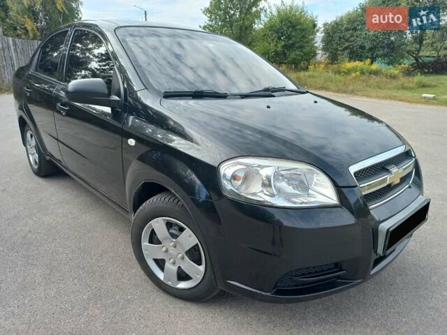 Чорний Шевроле Авео, об'ємом двигуна 1.5 л та пробігом 195 тис. км за 4600 $, фото 1 на Automoto.ua