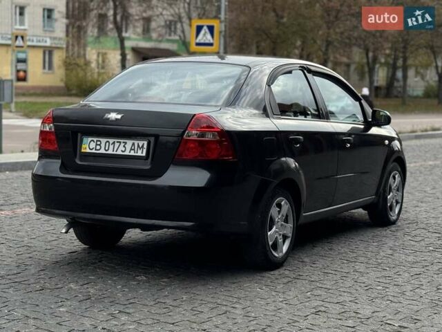 Черный Шевроле Авео, объемом двигателя 1.5 л и пробегом 173 тыс. км за 3300 $, фото 2 на Automoto.ua
