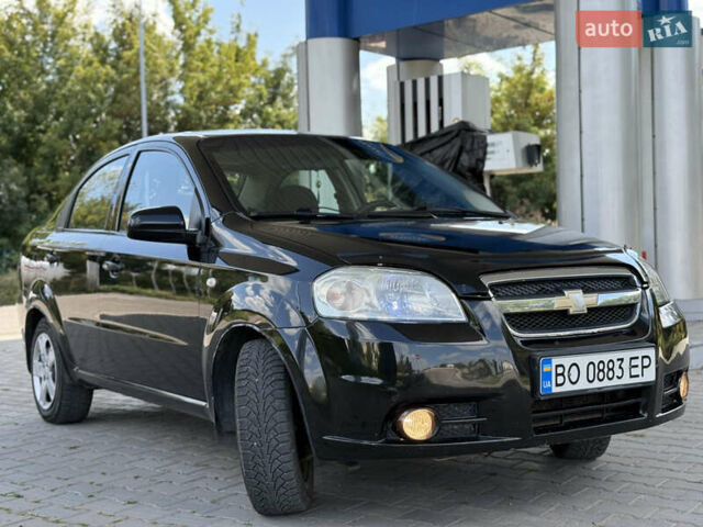 Черный Шевроле Авео, объемом двигателя 1.5 л и пробегом 127 тыс. км за 3899 $, фото 4 на Automoto.ua