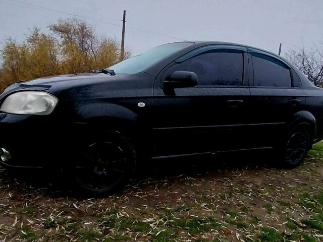 Черный Шевроле Авео, объемом двигателя 1.5 л и пробегом 218 тыс. км за 4000 $, фото 2 на Automoto.ua