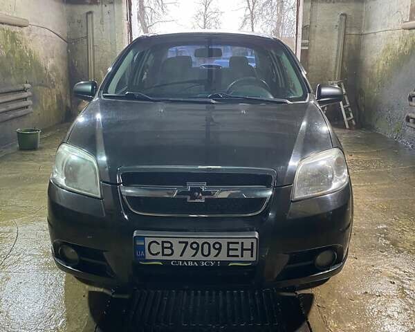 Черный Шевроле Авео, объемом двигателя 1.5 л и пробегом 145 тыс. км за 5000 $, фото 11 на Automoto.ua