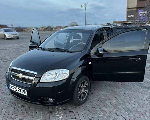 Черный Шевроле Авео, объемом двигателя 1.5 л и пробегом 195 тыс. км за 4500 $, фото 8 на Automoto.ua