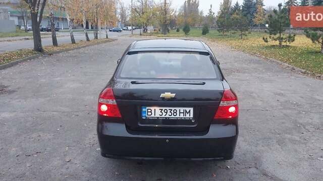 Черный Шевроле Авео, объемом двигателя 1.5 л и пробегом 196 тыс. км за 3800 $, фото 8 на Automoto.ua