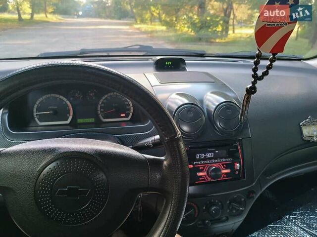 Черный Шевроле Авео, объемом двигателя 1.5 л и пробегом 254 тыс. км за 4200 $, фото 20 на Automoto.ua