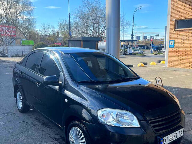 Черный Шевроле Авео, объемом двигателя 1.5 л и пробегом 282 тыс. км за 4600 $, фото 1 на Automoto.ua