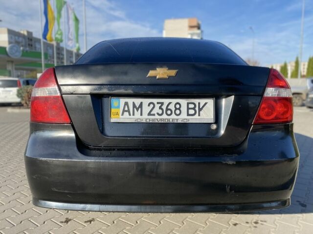 Черный Шевроле Авео, объемом двигателя 1.5 л и пробегом 200 тыс. км за 2500 $, фото 7 на Automoto.ua