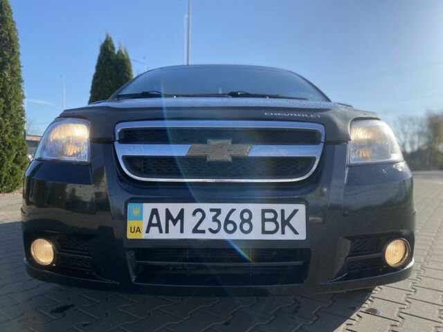 Черный Шевроле Авео, объемом двигателя 1.5 л и пробегом 200 тыс. км за 2500 $, фото 11 на Automoto.ua