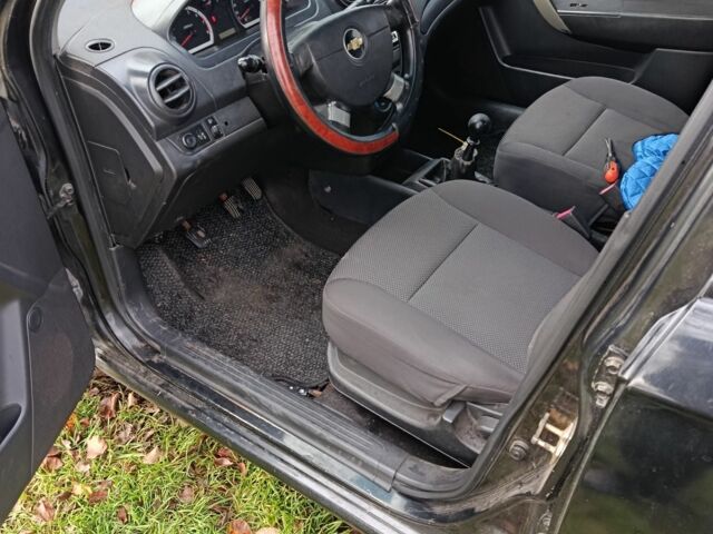 Черный Шевроле Авео, объемом двигателя 1.5 л и пробегом 234 тыс. км за 3000 $, фото 1 на Automoto.ua