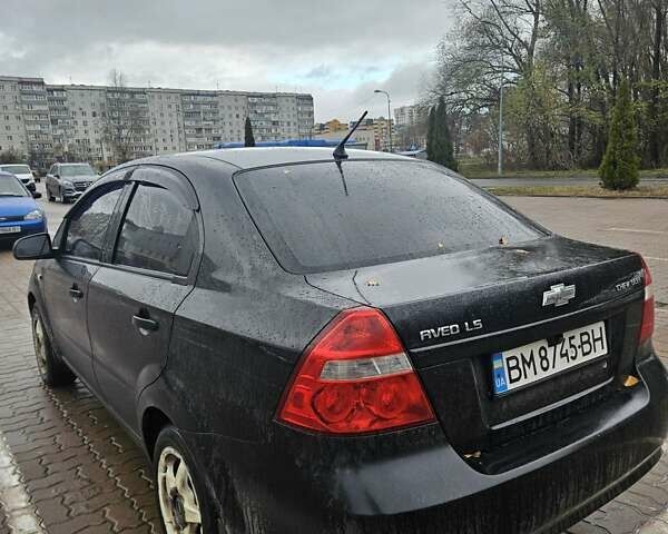 Черный Шевроле Авео, объемом двигателя 1.5 л и пробегом 76 тыс. км за 5000 $, фото 3 на Automoto.ua