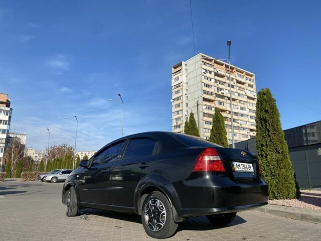 Черный Шевроле Авео, объемом двигателя 1.5 л и пробегом 200 тыс. км за 2500 $, фото 5 на Automoto.ua