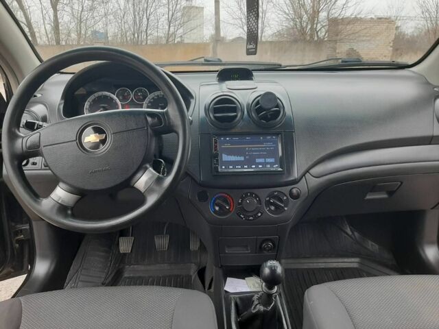 Черный Шевроле Авео, объемом двигателя 1.5 л и пробегом 162 тыс. км за 3650 $, фото 5 на Automoto.ua