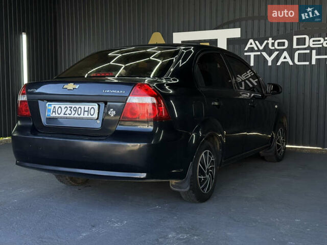 Черный Шевроле Авео, объемом двигателя 1.5 л и пробегом 160 тыс. км за 3600 $, фото 18 на Automoto.ua