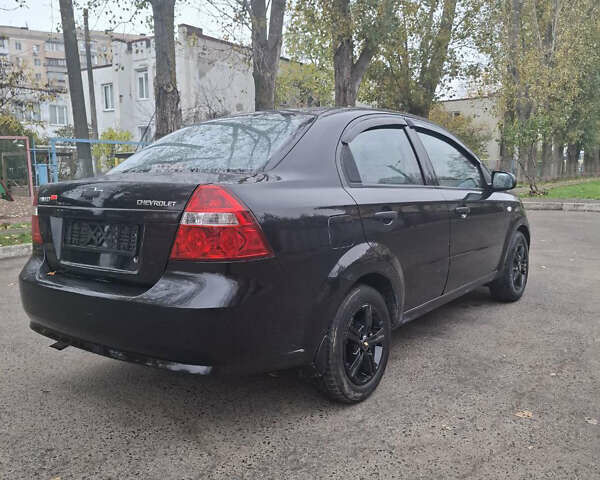 Черный Шевроле Авео, объемом двигателя 1.5 л и пробегом 191 тыс. км за 3900 $, фото 4 на Automoto.ua