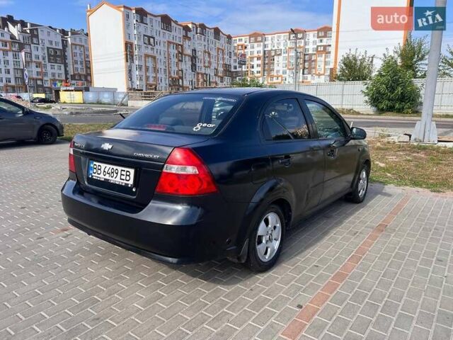 Черный Шевроле Авео, объемом двигателя 1.5 л и пробегом 221 тыс. км за 4000 $, фото 4 на Automoto.ua