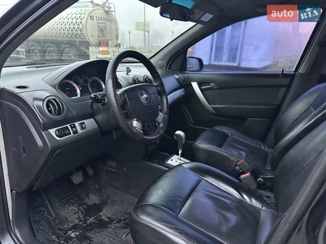 Черный Шевроле Авео, объемом двигателя 1.5 л и пробегом 249 тыс. км за 4300 $, фото 21 на Automoto.ua