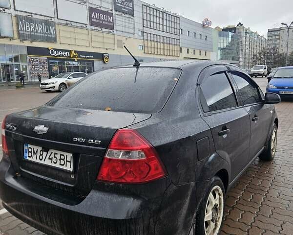 Черный Шевроле Авео, объемом двигателя 1.5 л и пробегом 76 тыс. км за 5000 $, фото 4 на Automoto.ua