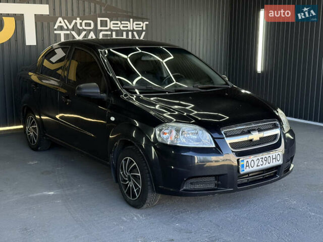 Черный Шевроле Авео, объемом двигателя 1.5 л и пробегом 160 тыс. км за 3600 $, фото 1 на Automoto.ua