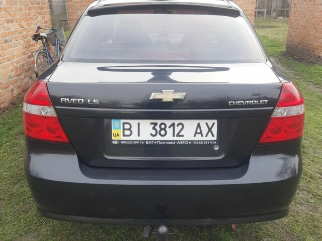 Черный Шевроле Авео, объемом двигателя 1.5 л и пробегом 82 тыс. км за 4500 $, фото 1 на Automoto.ua