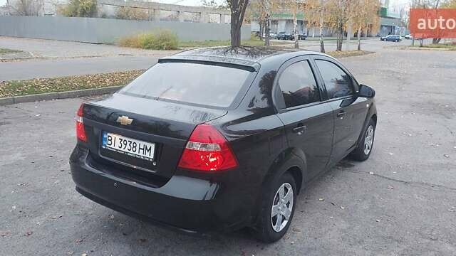 Черный Шевроле Авео, объемом двигателя 1.5 л и пробегом 196 тыс. км за 3800 $, фото 5 на Automoto.ua