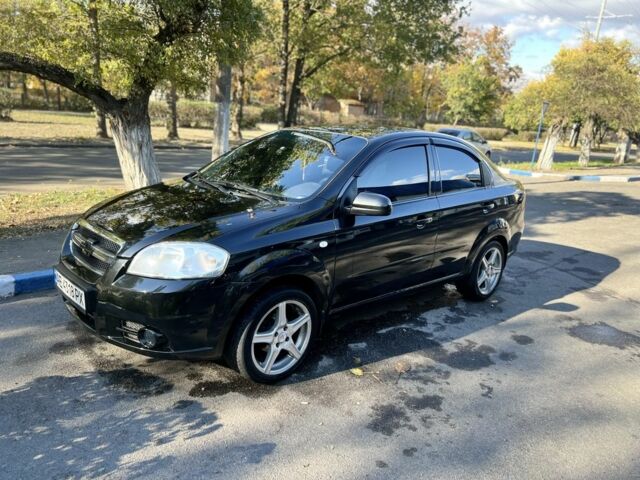 Черный Шевроле Авео, объемом двигателя 1.5 л и пробегом 250 тыс. км за 4100 $, фото 2 на Automoto.ua