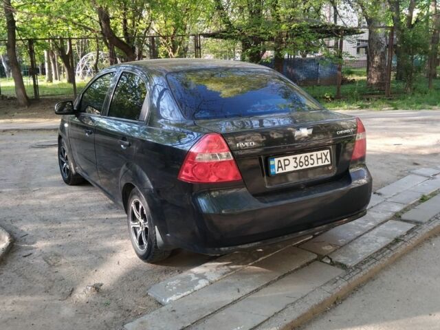 Черный Шевроле Авео, объемом двигателя 1.5 л и пробегом 458 тыс. км за 3700 $, фото 3 на Automoto.ua