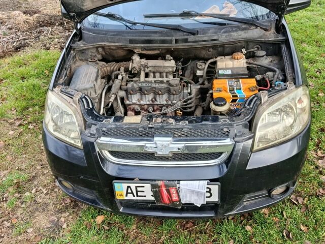 Черный Шевроле Авео, объемом двигателя 1.5 л и пробегом 234 тыс. км за 3000 $, фото 4 на Automoto.ua
