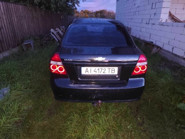 Черный Шевроле Авео, объемом двигателя 1.5 л и пробегом 370 тыс. км за 2800 $, фото 5 на Automoto.ua