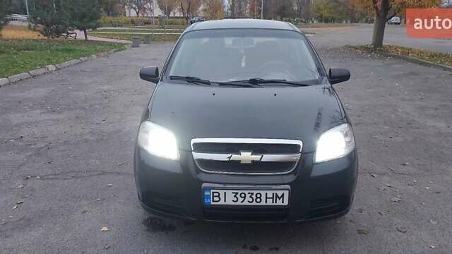 Черный Шевроле Авео, объемом двигателя 1.5 л и пробегом 196 тыс. км за 3800 $, фото 6 на Automoto.ua