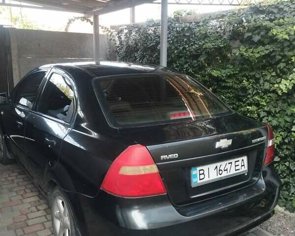 Черный Шевроле Авео, объемом двигателя 1.5 л и пробегом 189 тыс. км за 3600 $, фото 1 на Automoto.ua