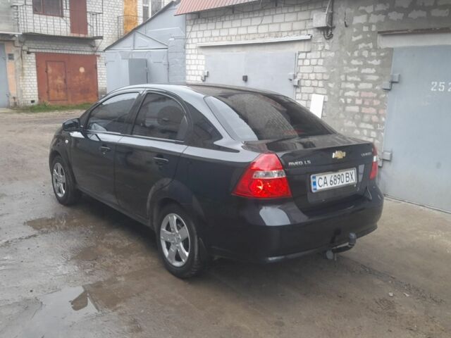 Черный Шевроле Авео, объемом двигателя 1.5 л и пробегом 139 тыс. км за 4950 $, фото 4 на Automoto.ua