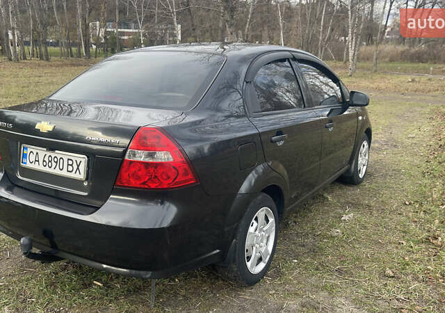 Черный Шевроле Авео, объемом двигателя 1.5 л и пробегом 138 тыс. км за 4800 $, фото 7 на Automoto.ua