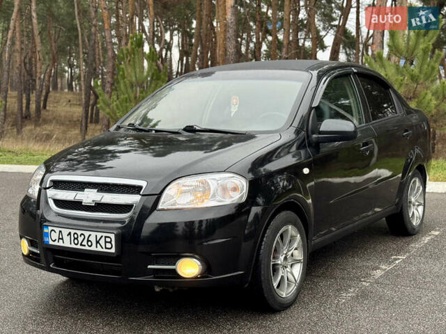 Черный Шевроле Авео, объемом двигателя 1.5 л и пробегом 183 тыс. км за 2900 $, фото 2 на Automoto.ua