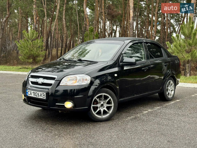 Черный Шевроле Авео, объемом двигателя 1.5 л и пробегом 183 тыс. км за 2900 $, фото 3 на Automoto.ua