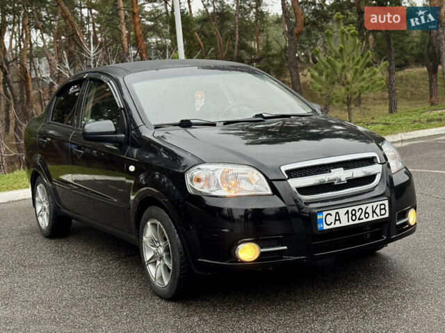 Черный Шевроле Авео, объемом двигателя 1.5 л и пробегом 183 тыс. км за 2900 $, фото 1 на Automoto.ua