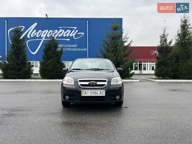 Черный Шевроле Авео, объемом двигателя 1.5 л и пробегом 187 тыс. км за 4700 $, фото 2 на Automoto.ua