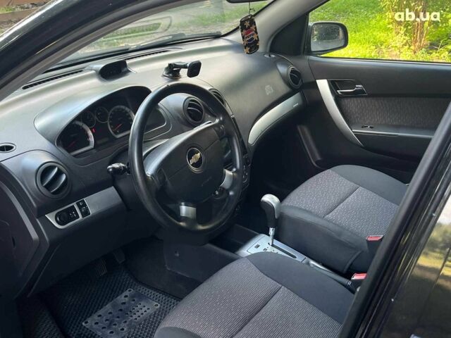 Черный Шевроле Авео, объемом двигателя 1.5 л и пробегом 98 тыс. км за 5490 $, фото 15 на Automoto.ua