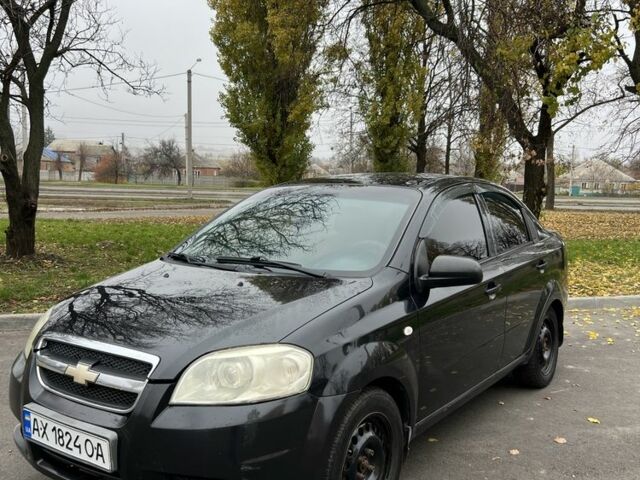 Черный Шевроле Авео, объемом двигателя 1.5 л и пробегом 200 тыс. км за 3100 $, фото 1 на Automoto.ua
