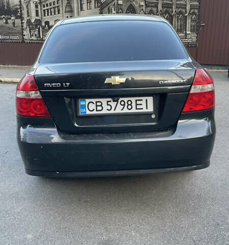 Черный Шевроле Авео, объемом двигателя 1.5 л и пробегом 220 тыс. км за 4700 $, фото 3 на Automoto.ua