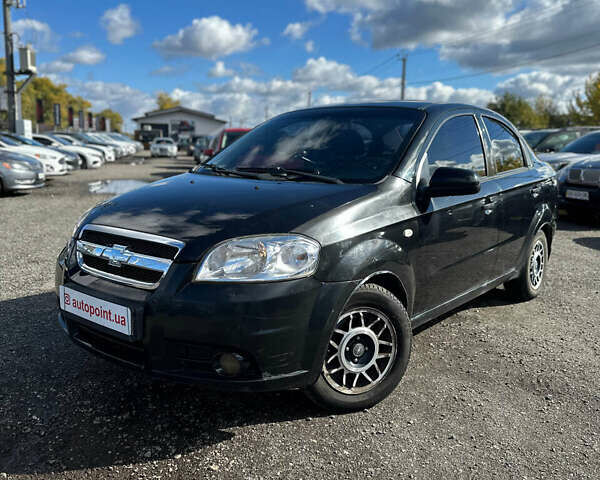 Черный Шевроле Авео, объемом двигателя 1.5 л и пробегом 89 тыс. км за 5000 $, фото 2 на Automoto.ua