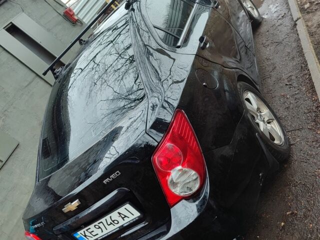Черный Шевроле Авео, объемом двигателя 1.6 л и пробегом 180 тыс. км за 4700 $, фото 3 на Automoto.ua