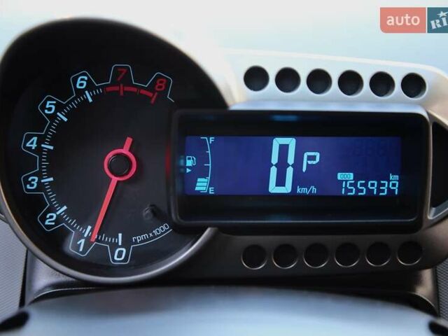 Черный Шевроле Авео, объемом двигателя 1.4 л и пробегом 155 тыс. км за 7000 $, фото 14 на Automoto.ua