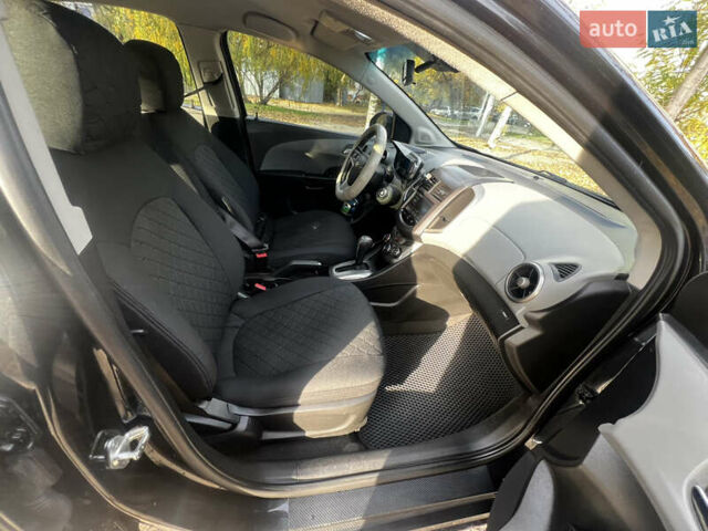 Чорний Шевроле Авео, об'ємом двигуна 1.4 л та пробігом 200 тис. км за 6300 $, фото 11 на Automoto.ua