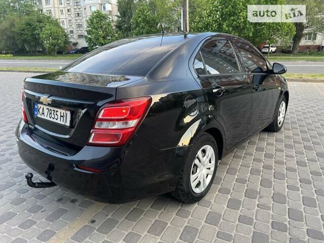 Чорний Шевроле Авео, об'ємом двигуна 1.4 л та пробігом 71 тис. км за 8490 $, фото 4 на Automoto.ua