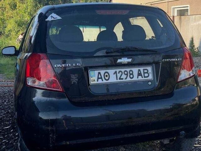 Черный Шевроле Авео, объемом двигателя 1.5 л и пробегом 215 тыс. км за 2200 $, фото 2 на Automoto.ua