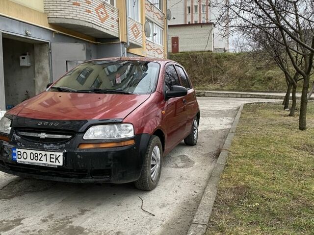 Красный Шевроле Авео, объемом двигателя 1.2 л и пробегом 180 тыс. км за 1450 $, фото 2 на Automoto.ua