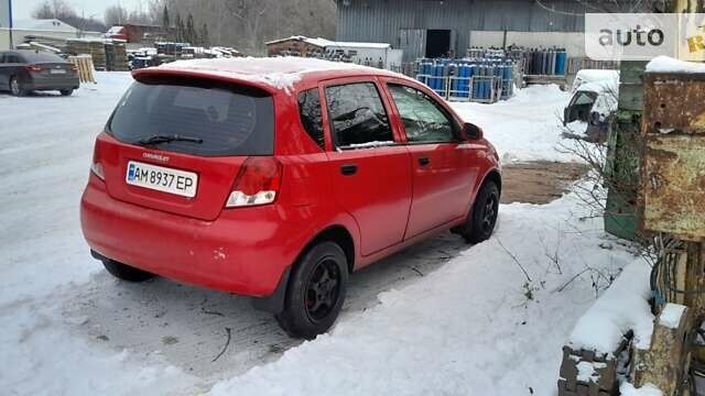 Червоний Шевроле Авео, об'ємом двигуна 1.5 л та пробігом 260 тис. км за 3400 $, фото 6 на Automoto.ua