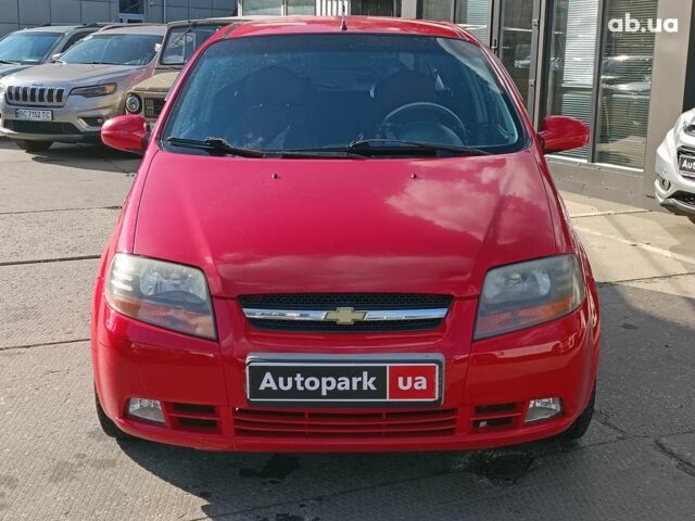 Червоний Шевроле Авео, об'ємом двигуна 1.5 л та пробігом 219 тис. км за 3990 $, фото 1 на Automoto.ua